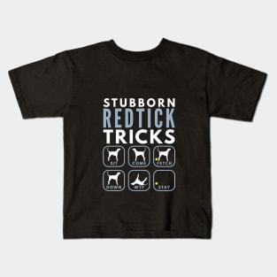 Stubborn Redtick Coonhound Tricks - Dog Training Kids T-Shirt